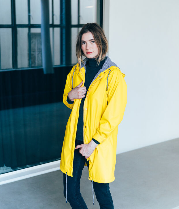 Cir&eacute; parka femme jaune