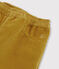 Pantalon velours enfant fille jaune TOPAZE