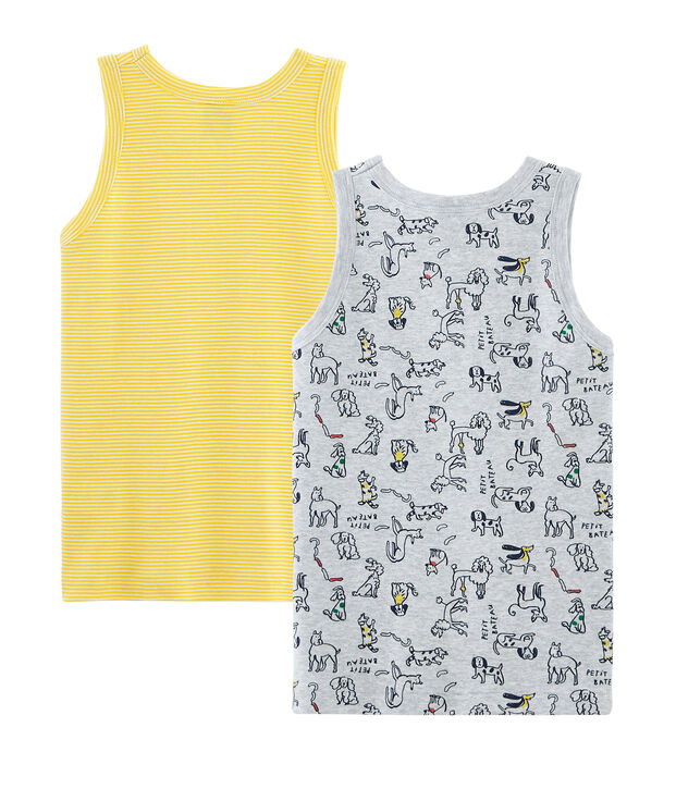 Duo de d&eacute;bardeurs petit gar&ccedil;on multicouleur
