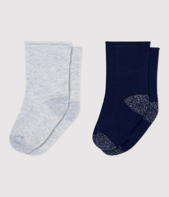 Lot de 2 paires de chaussettes bébé. variante 1