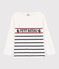 Tee-shirt en jersey enfant fille - garçon blanc MARSHMALLOW