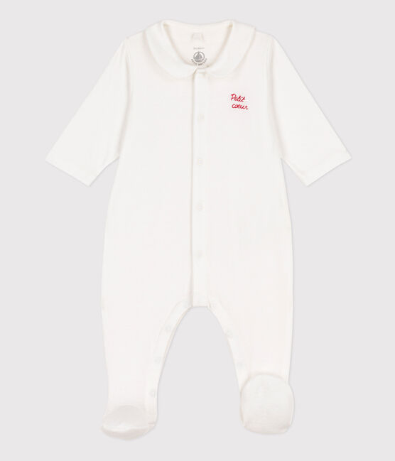 Dors-bien Petit Coeur en coton blanc MARSHMALLOW