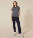 Tee-shirt LE DROIT col rond en coton Femme