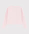 Cardigan en tricot coton enfant fille rose MINOIS