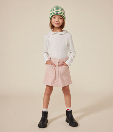 ESSENTIELS - Tee-shirt manches longues coton  enfant fille