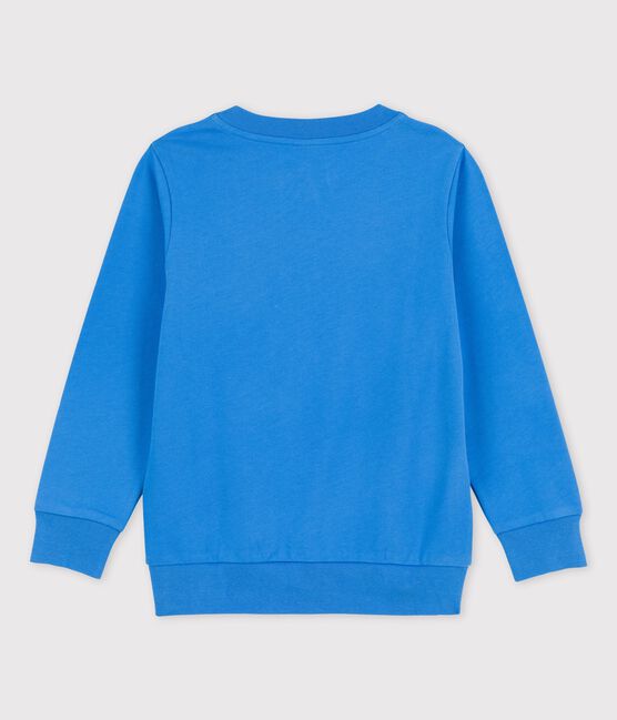 Sweatshirt en molleton enfant garçon bleu BRASIER