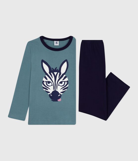 Pyjama enfant en velours SOIR/ GOBELIN