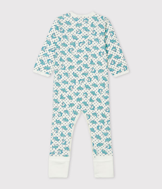 Dors bien b&eacute;b&eacute; en c&ocirc;te blanc/multicouleur