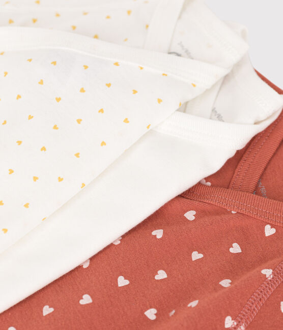 Lot de 3 bodies manches longues bébé en coton variante 1