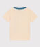 Tee-shirt manches courtes en coton enfant garçon blanc AVALANCHE/ MULTICO