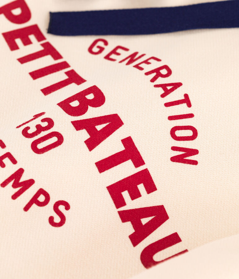 Sweatshirt &agrave; capuche en molleton Femme &eacute;cru AVALANCHE