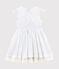 Robe de cérémonie enfant fille blanc ECUME