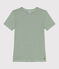 Tee-shirt Femme l'Iconique en coton rayé PALMERAIE/ MARSHMALLOW
