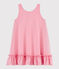 Robe enfant fille rose GEISHA/blanc MARSHMALLOW