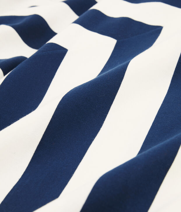 Robe femme bleu/blanc