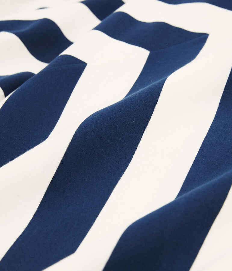 Robe femme bleu MEDIEVAL/blanc MARSHMALLOW