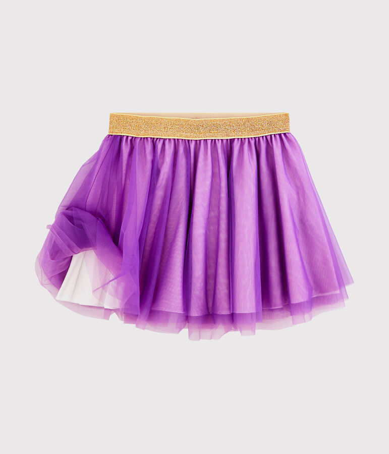 Jupe enfant fille violet