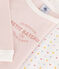 Lot de 2 pyjamas petits coeurs en coton petite fille variante 1