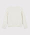 Cardigan en tubique enfant Fille beige MONTELIMAR CHINE