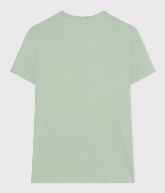 Tee-shirt L'ICONIQUE cocotte en coton Femme vert HERBIER