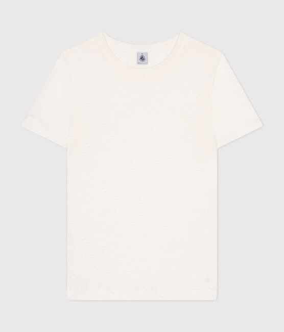 Tee-shirt l'Iconique en lin femme blanc ECUME