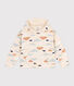 Sweatshirt à capuche en molleton enfant fille