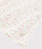 Chemise de nuit pois multico petite fille en coton biologique blanc MARSHMALLOW/blanc MULTICO