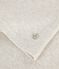 Tee-shirt femme en coton manches longue uni beige chin&eacute;