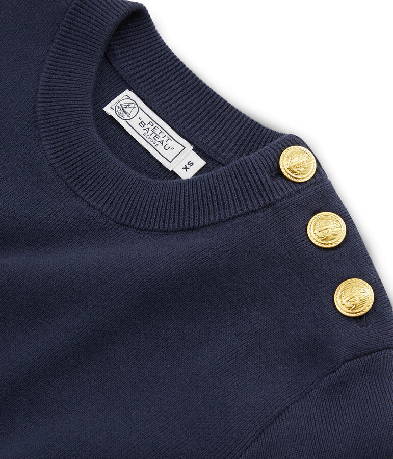 Pull Femme bleu SMOKING