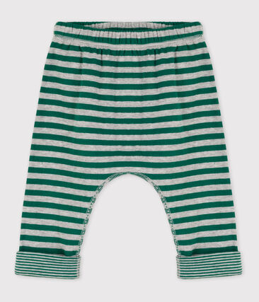 PETIT BATEAU - Pantalon bébé rayé en tubique