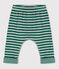 Pantalon bébé rayé en tubique EVERGREEN/ FUMEE