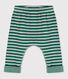 Pantalon bébé rayé en tubique