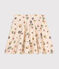 Jupe en tubique enfant fille blanc AVALANCHE/ MULTICO