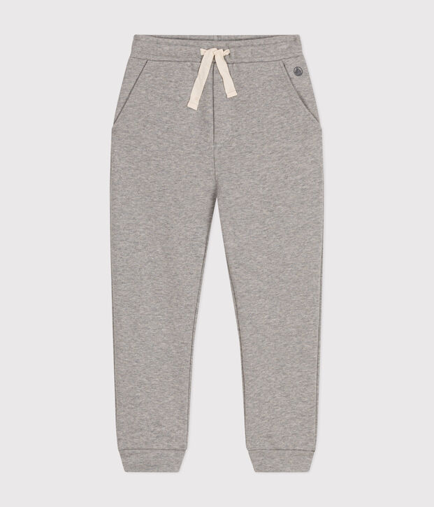 Pantalon de jogging enfant gar&ccedil;on gris