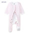 Bodyjama Bébé mixte rose VIENNE/blanc ECUME