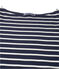T-shirt mixte rayé bleu SMOKING/beige COQUILLE