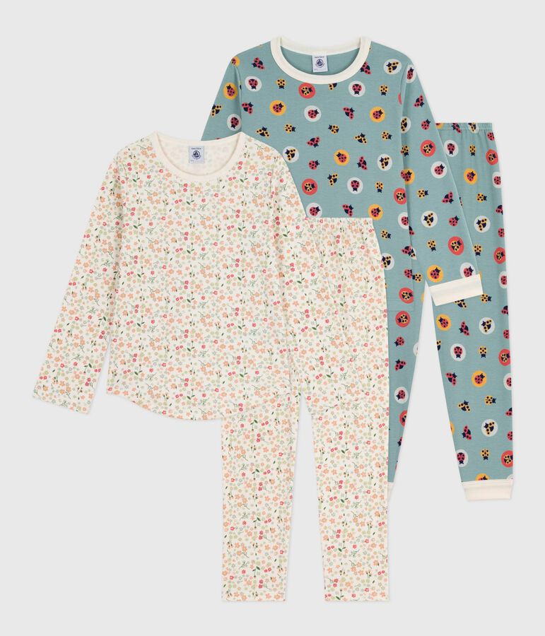 Lot de pyjamas enfant en coton imprim&eacute; variante 1