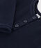 Robe manches longues en tricot enfant fille bleu SMOKING