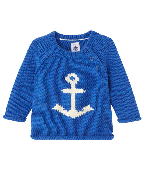 Pull Jacquard Bebe Garcon Limoges Petit Bateau