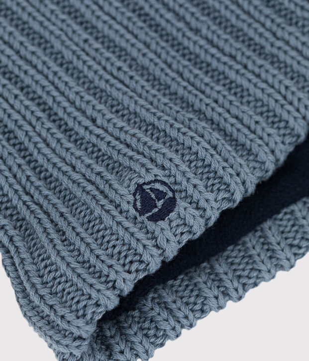 Snood enfant gar&ccedil;on-fille bleu