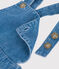 Robe sans manche en denim léger bébé bleu DENIM CLAIR