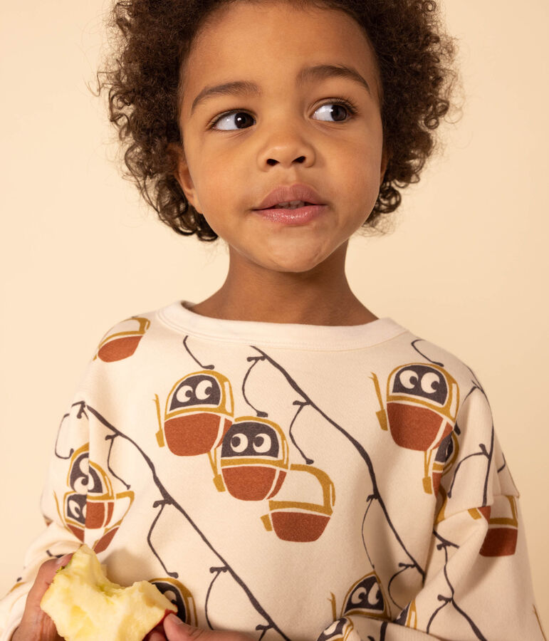 Sweatshirt imprim&eacute; en molleton enfant fille / gar&ccedil;on AVALANCHE/ BONGRIS