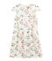 Robe enfant fille blanc/multicouleur