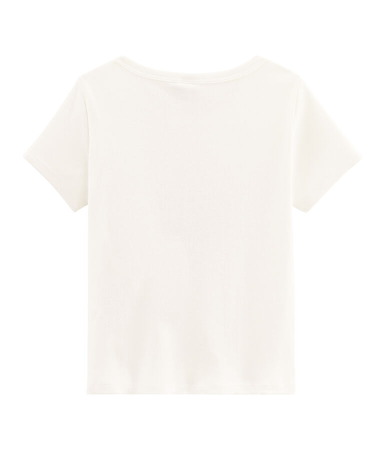 Tee-shirt enfant fille blanc