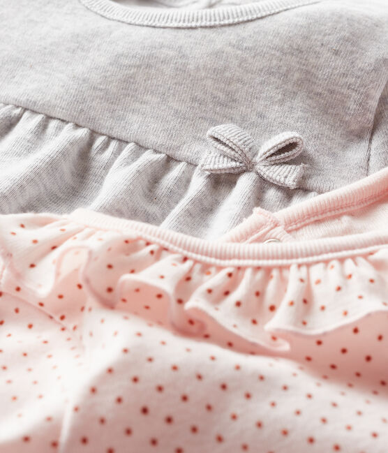 Lot de 2 tee-shirts bébé fille variante 2
