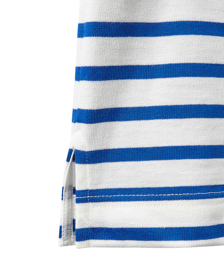 Robe marini&egrave;re femme blanc/bleu