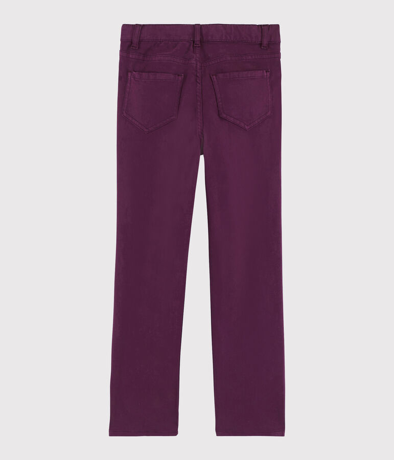 Pantalon enfant fille violet
