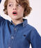 Chemise en denim léger enfant garçon bleu DENIM CLAIR