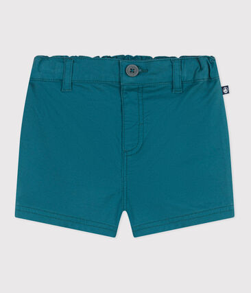 Short bébé en serge uni