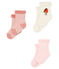 Lot composé de 3 paires de chaussettes en éponge, moelleuses et confortables. variante 2